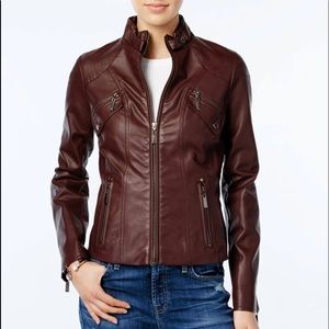 Leather jacket size S